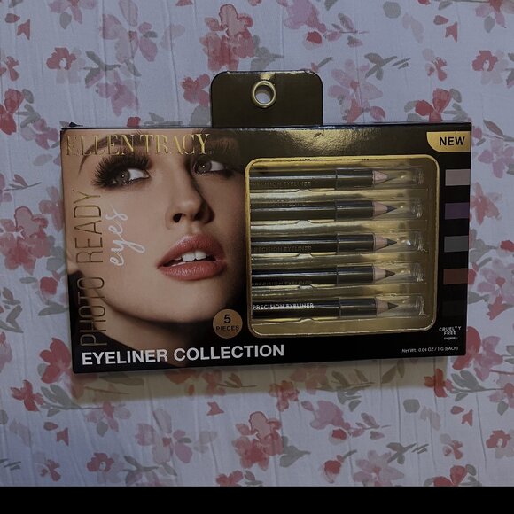 NIB ELLEN TRACY Photo Ready Eyes Eyeliner Collection  5 pieces cruelty free - Picture 1 of 3